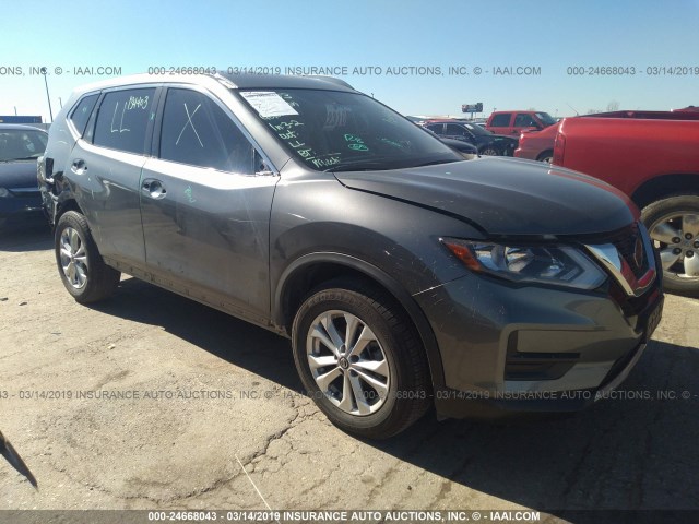 JN8AT2MT4JW467002 - 2018 NISSAN ROGUE S/SL/SV GRAY photo 1