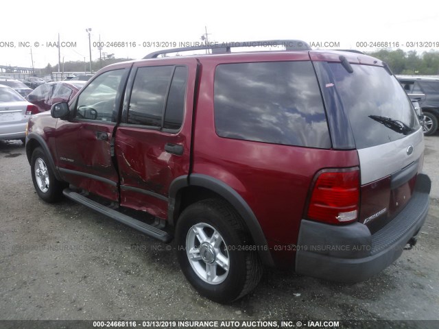 1FMZU62K74ZA96476 - 2004 FORD EXPLORER XLS/XLS SPORT RED photo 3