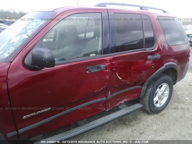 1FMZU62K74ZA96476 - 2004 FORD EXPLORER XLS/XLS SPORT RED photo 6