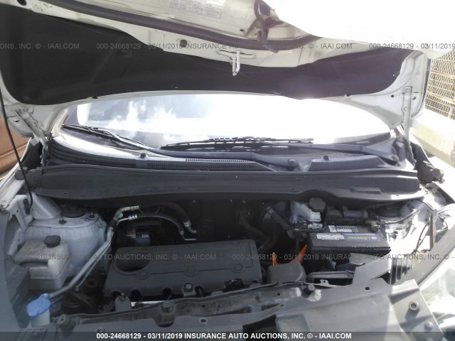 KM8JU3AC3BU207122 - 2011 HYUNDAI TUCSON GLS/LIMITED 银色 照片 10