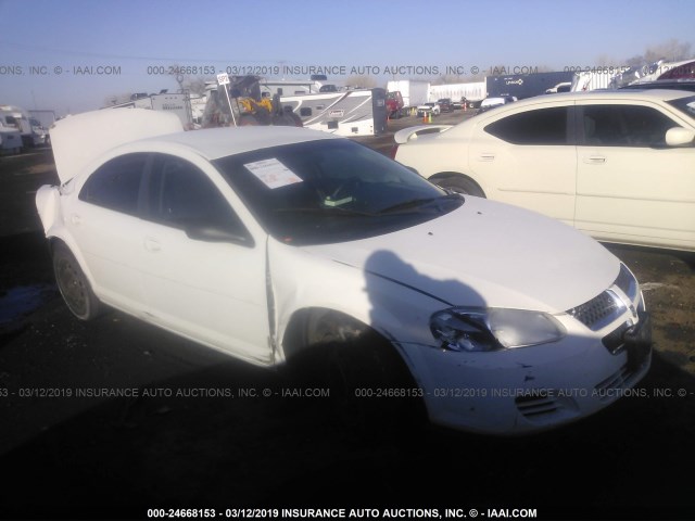 1B3EL46T55N612325 - 2005 DODGE STRATUS SXT WHITE photo 1