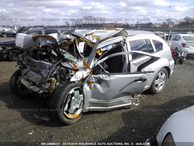 1B3HB48B78D685386 - 2008 DODGE CALIBER SXT SILVER photo 2