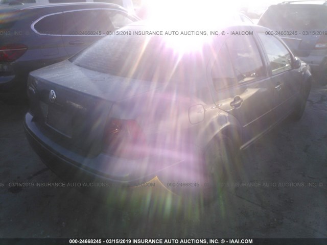 3VWRK69M43M180284 - 2003 VOLKSWAGEN JETTA GL GRAY photo 4