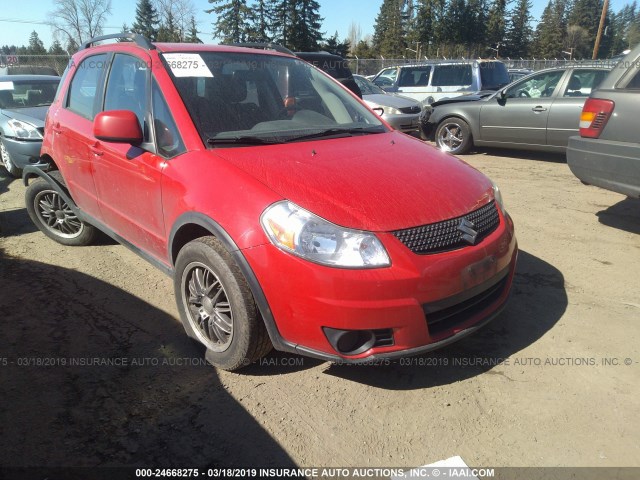 JS2YB5A30B6301909 - 2011 SUZUKI SX4 RED photo 1