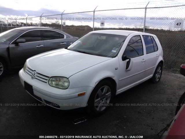 9BWFK61J734068331 - 2003 VOLKSWAGEN GOLF GL WHITE photo 2