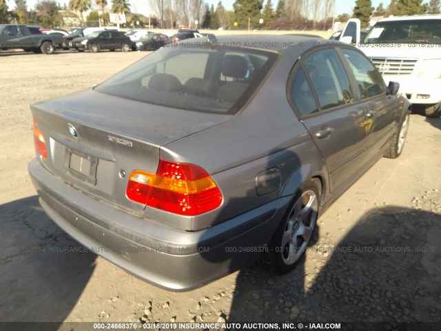 WBAAZ33484KP86938 - 2004 BMW 325 IS SULEV SILVER photo 4