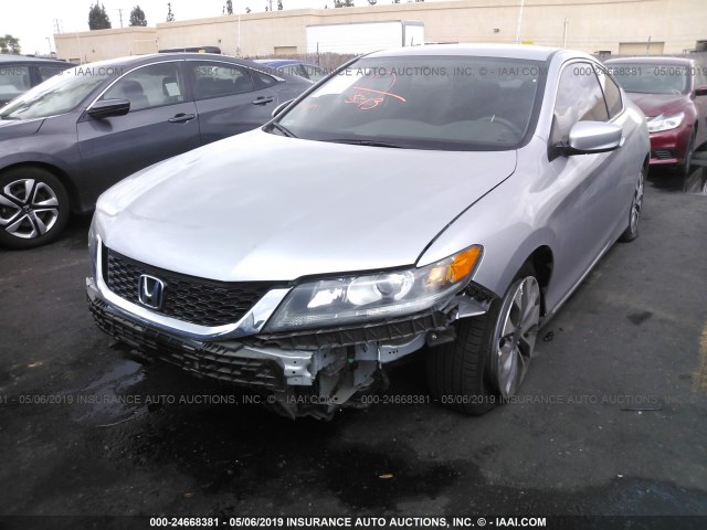 1HGCT1B38EA007704 - 2014 HONDA Accord LX-S SILVER photo 2