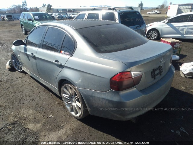 WBAVB17506NK36258 - 2006 BMW 325 I AUTOMATIC GREEN photo 3