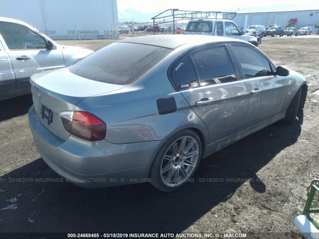 WBAVB17506NK36258 - 2006 BMW 325 I AUTOMATIC GREEN photo 4