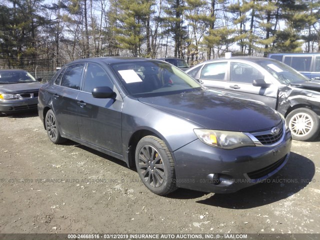 JF1GE61658G513145 - 2008 SUBARU IMPREZA 2.5I BLACK photo 1