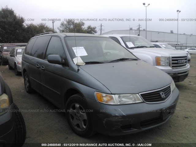 2HKRL18661H566908 - 2001 HONDA ODYSSEY EX GREEN photo 1