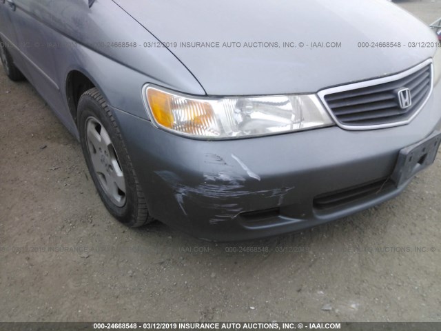 2HKRL18661H566908 - 2001 HONDA ODYSSEY EX GREEN photo 6