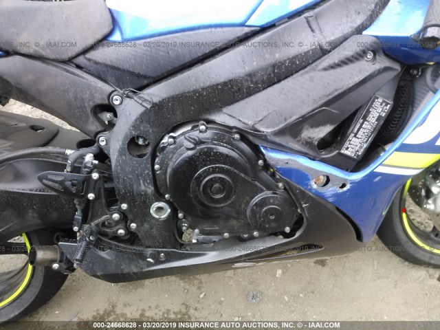 JS1GR7MA7J2101598 - 2018 SUZUKI GSX-R750 BLUE photo 8