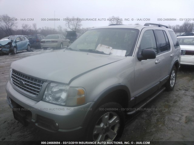 1FMDU73K53UA82358 - 2003 FORD EXPLORER XLT/XLT SPORT/NBX SILVER photo 2