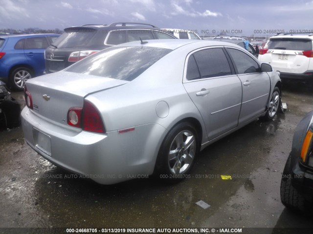 1G1ZH57B29F136203 - 2009 CHEVROLET MALIBU 1LT 灰色 照片 4