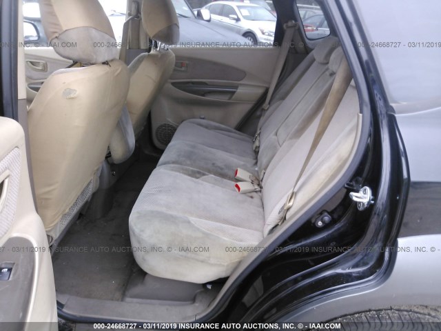 KM8JN12D69U935357 - 2009 HYUNDAI TUCSON SE/LIMITED BLACK photo 8