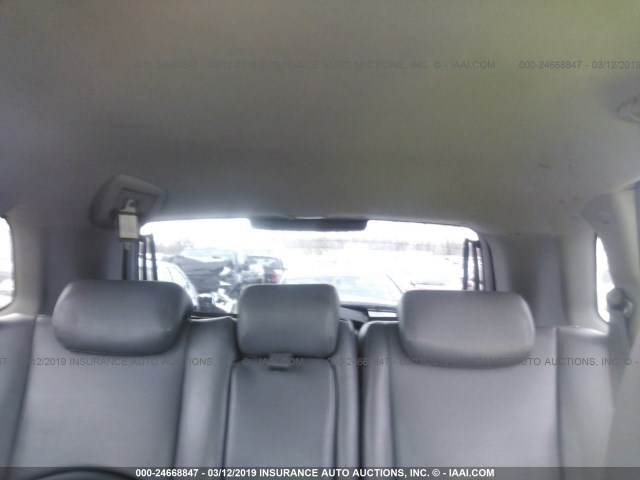 KM8JN72D45U056727 - 2005 HYUNDAI TUCSON GLS/LX BLACK photo 8