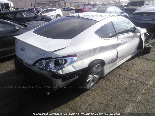 KMHHT6KD4AU042089 - 2010 HYUNDAI GENESIS COUPE 2.0T GRAY photo 6