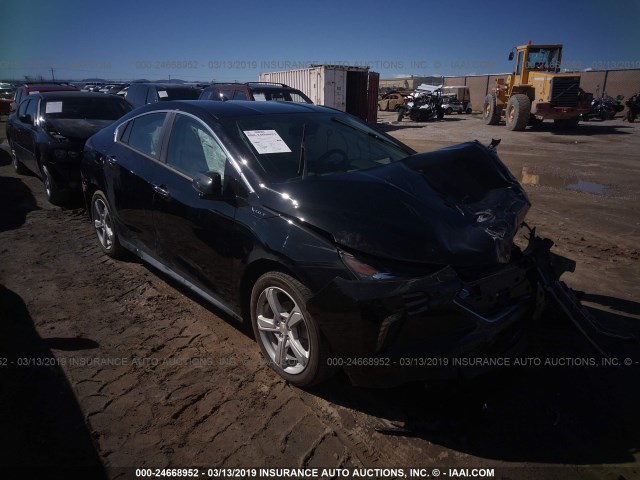 1G1RC6S57HU209078 - 2017 CHEVROLET VOLT LT BLACK photo 1