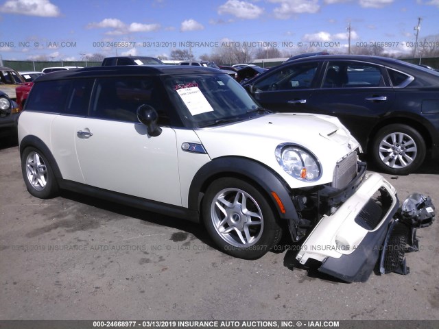 WMWMM335X9TP72447 - 2009 MINI COOPER S CLUBMAN CREAM photo 1