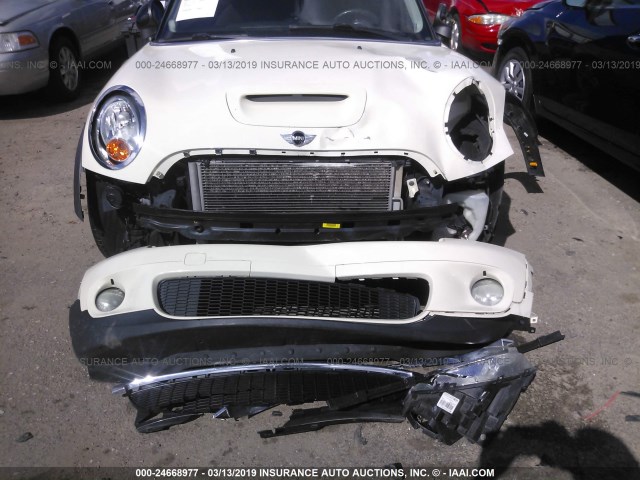 WMWMM335X9TP72447 - 2009 MINI COOPER S CLUBMAN CREAM photo 6