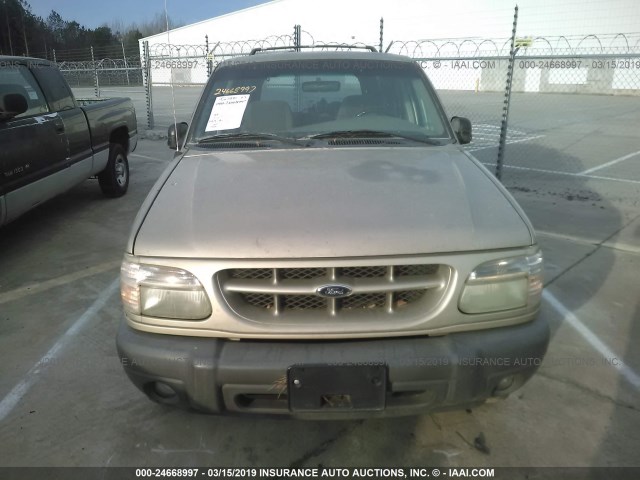 1FMDU62X7YZB04328 - 2000 FORD EXPLORER XLS TAN photo 6