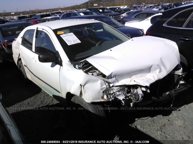 1NXBR32E18Z958167 - 2008 TOYOTA COROLLA CE/LE/S WHITE photo 1