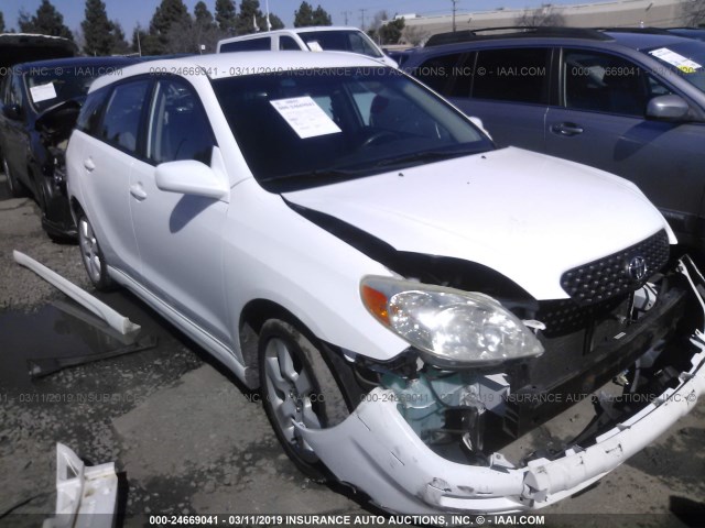 2T1KY38E13C118362 - 2003 TOYOTA COROLLA MATRIX XRS WHITE photo 1