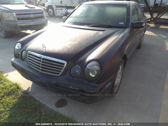 WDBJF70J32B429577 - 2002 MERCEDES-BENZ E 430 BLACK photo 6