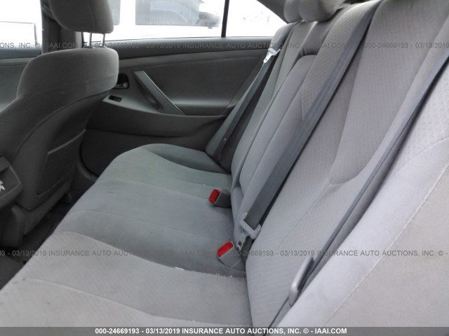 4T1BE46K77U517675 - 2007 TOYOTA CAMRY NEW GENERAT CE/LE/XLE/SE SILVER photo 8