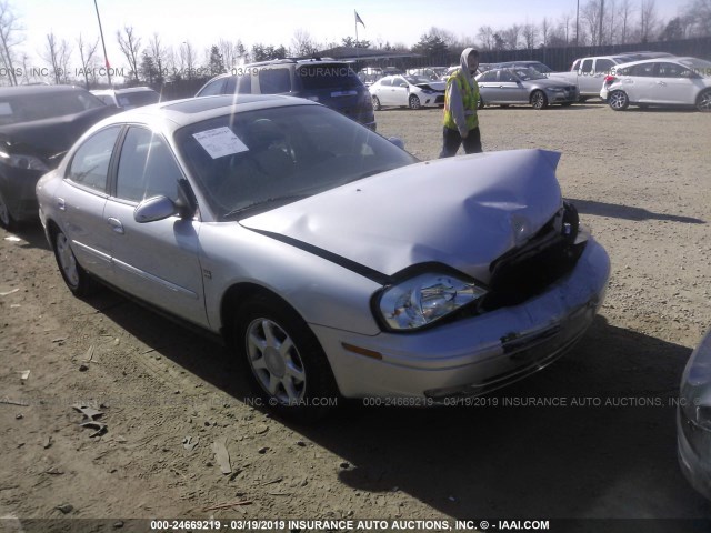 1MEFM55S93A612975 - 2003 MERCURY SABLE LS PREMIUM SILVER photo 1