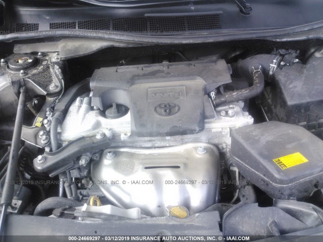 4T4BF1FK6FR501144 - 2015 TOYOTA CAMRY LE/XLE/SE/XSE 黑色 照片 10