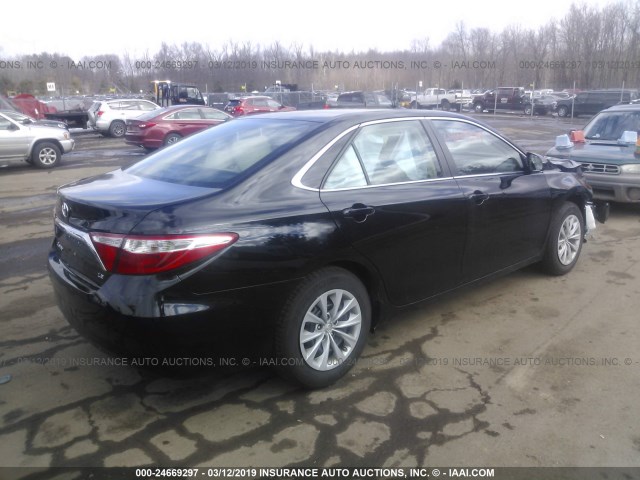 4T4BF1FK6FR501144 - 2015 TOYOTA CAMRY LE/XLE/SE/XSE 黑色 照片 4