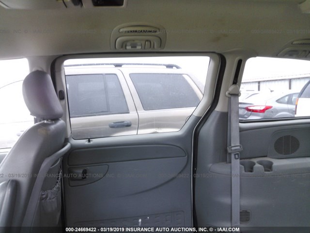 2A4GP54L67R272901 - 2007 CHRYSLER TOWN & COUNTRY TOURING SILVER photo 8