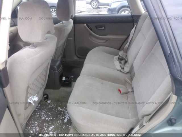4S3BH675X46601585 - 2004 SUBARU LEGACY OUTBACK AWP 绿色 照片 8