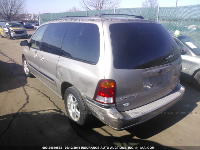 2FMZA52483BA02756 - 2003 FORD WINDSTAR SE GOLD photo 3