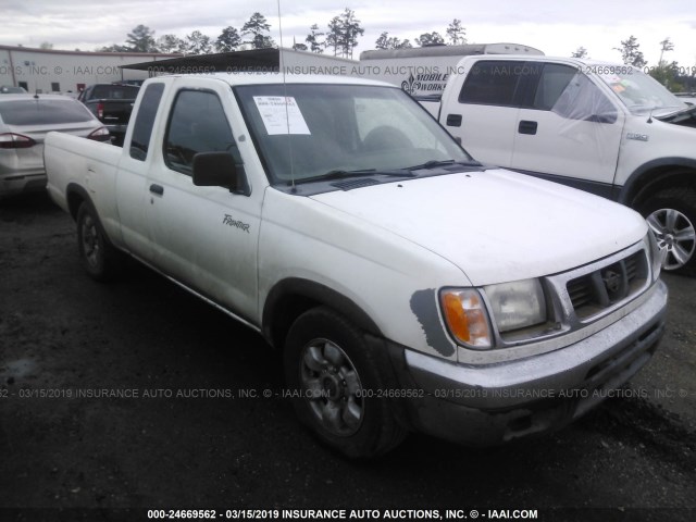 1N6DD26S3XC342476 - 1999 NISSAN FRONTIER KING CAB XE/KING CAB SE WHITE photo 1