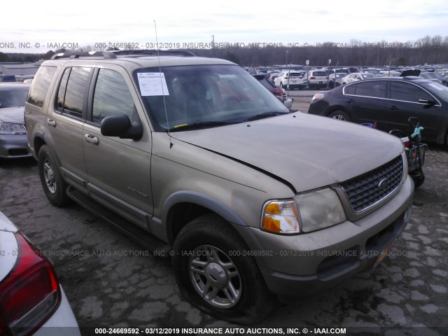 1FMZU73E82ZA01550 - 2002 FORD EXPLORER XLT GOLD photo 1