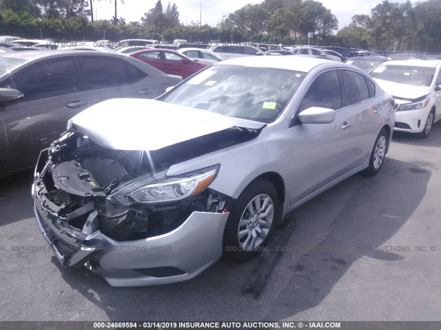 1N4AL3APXHC137858 - 2017 NISSAN ALTIMA 2.5/S/SV/SL/SR SILVER photo 2