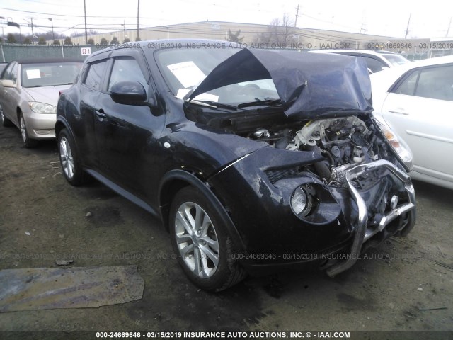 JN8AF5MV0CT109703 - 2012 NISSAN JUKE S/SV/SL BLACK photo 1