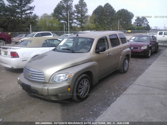3GNDA13D26S572795 - 2006 CHEVROLET HHR LS Ոսկեգույն լուսանկար 2