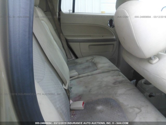 3GNDA13D26S572795 - 2006 CHEVROLET HHR LS Ոսկեգույն լուսանկար 8