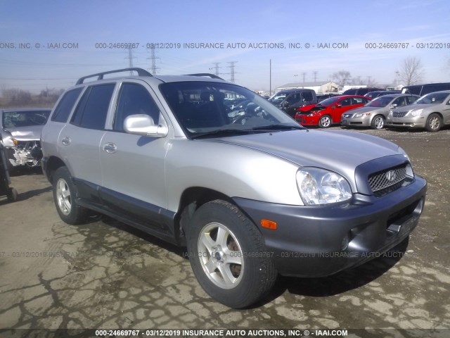 KM8SC73D03U443765 - 2003 HYUNDAI SANTA FE GLS/LX SILVER photo 1