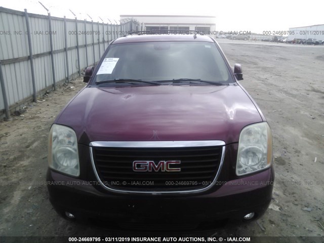 1GKFC16097J170476 - 2007 GMC YUKON XL C1500 BURGUNDY photo 6