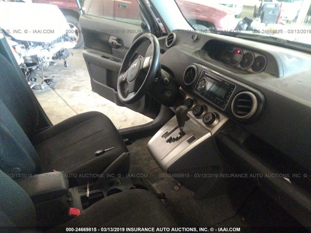 JTLKE50E481033614 - 2008 TOYOTA SCION XB 黑色 照片 5