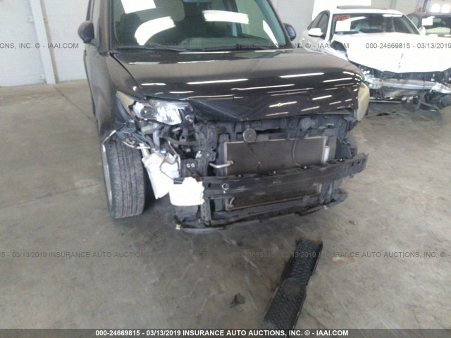 JTLKE50E481033614 - 2008 TOYOTA SCION XB 黑色 照片 6