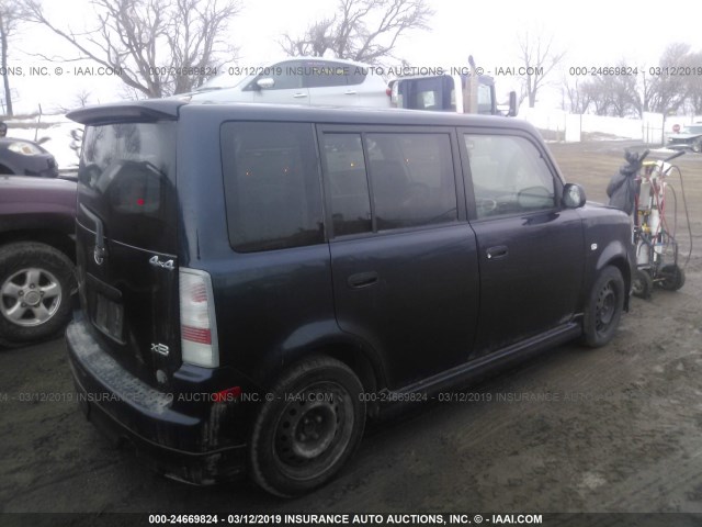 JTLKT324864091672 - 2006 TOYOTA SCION XB 蓝色 照片 4