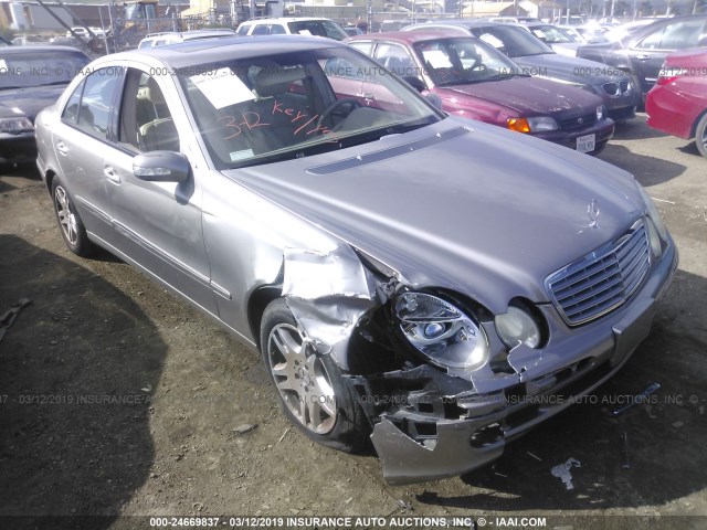 WDBUF65J43A301498 - 2003 MERCEDES-BENZ E 320 SILVER photo 1