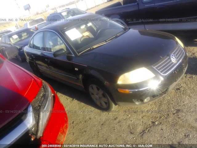 WVWRH63B32P361345 - 2002 VOLKSWAGEN PASSAT GLX 黑色 照片 1