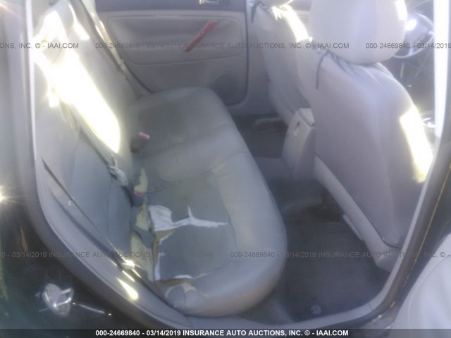 WVWRH63B32P361345 - 2002 VOLKSWAGEN PASSAT GLX 黑色 照片 8